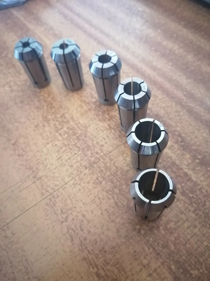 Freud Router Collet Set of 6 Collets (6mm, 8mm,12mm, 1/4", 3/8",1/2") - Image 3 of 4