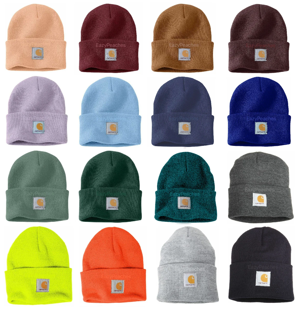 CARHARTT Authentic A18 Watch Hat, Cap, All Colors in stock One Size, Knit  Beanie | eBay