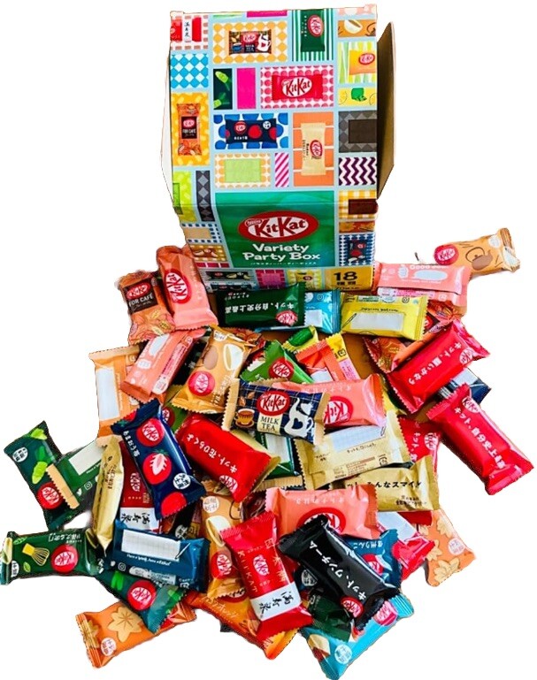 Rare! 70pieces! Japanese KitKat Mini Variety Party Box 14flavors
