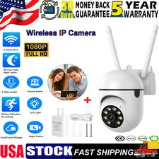 1080P HD 2.4G Wifi Wireless Security Camera System Indoor Home Night Vision Cam
