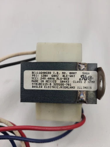 Basler Electric BE111640GDD Transformer HT01BC115-D