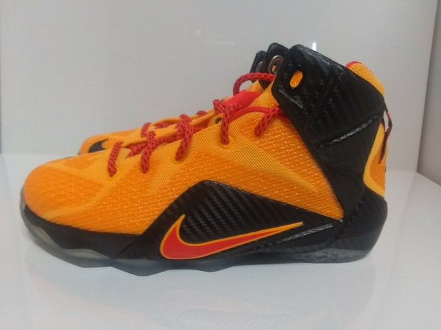 lebron 12 orange