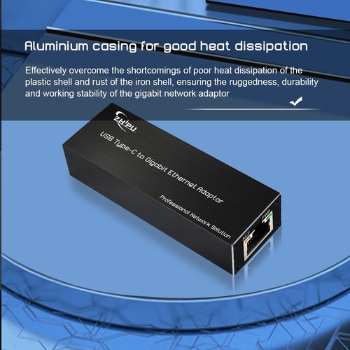 USB3.0 Type C to RJ45/SFP Gigabit Ethernet/Fiber NIC Network Card NetworkAdapter - Picture 6 of 14