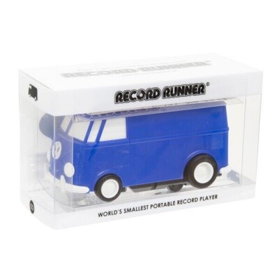 Record Runner stokyo Volkswagen Royal Blue Portable Record Player