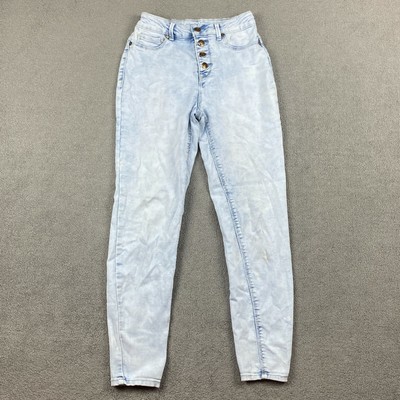 Jeans Size 7 Blue Stretch High Rise 