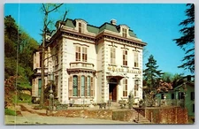 Kamn House Restaurant Mansion Portland Oregon Vintage Postcard