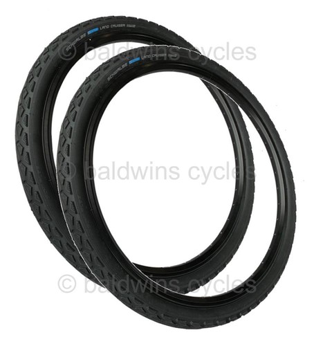 Schwalbe LAND CRUISER 700 x 40c Black Hybrid Trekking Bike Bicycle TYRE s TUBE s - Picture 15 of 17