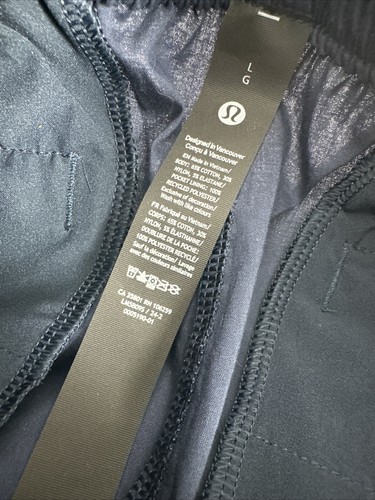 NWT Lululemon Poplin Relaxed Fit Pant Size Large TRNV True Navy - Picture 9 of 9
