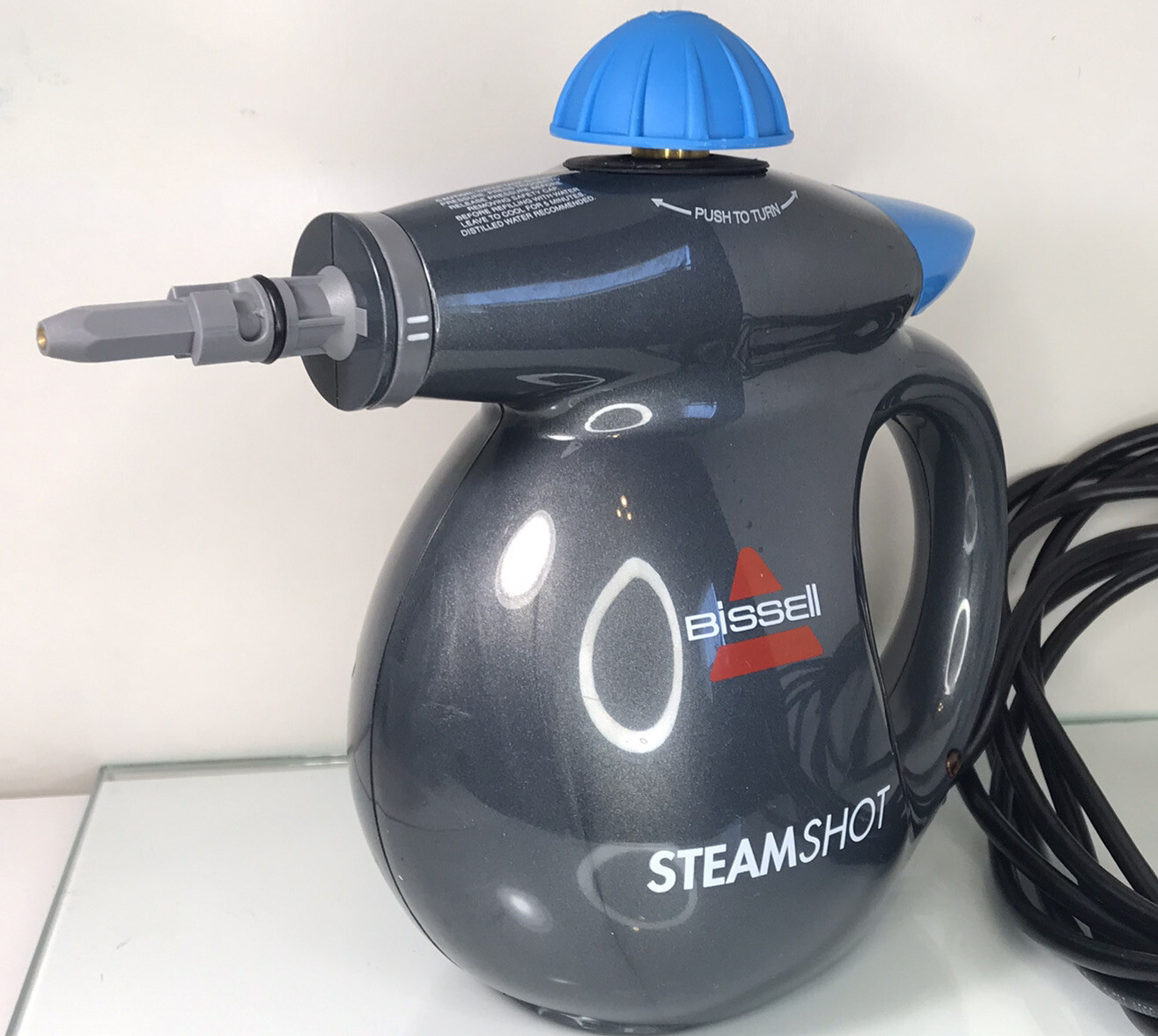 Bissell Steam Shot 39N7V Hard Surface Steam Cleaner Natural Santization