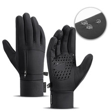 Winter Driving Gloves for Men Women Touchscreen Warm Windproof Waterproof Gloves