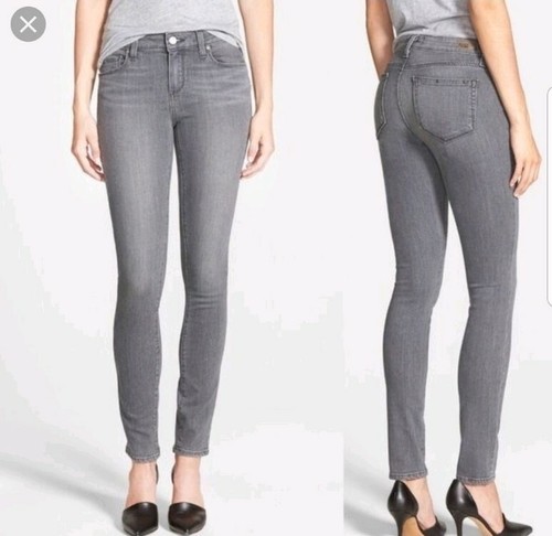 Paige Gray Skyline Skinny Jeans Size 25 