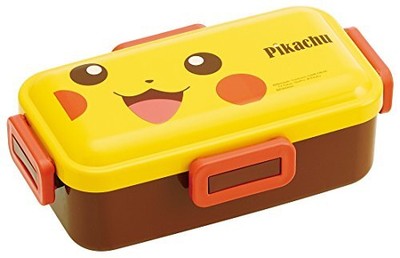 (Skater fluffy leaks dome-shaped lid lunch box 530ml Pikachu face Pokemon PF