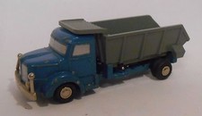 Vintage Schuco Piccolo West Germany Dump Truck Blue