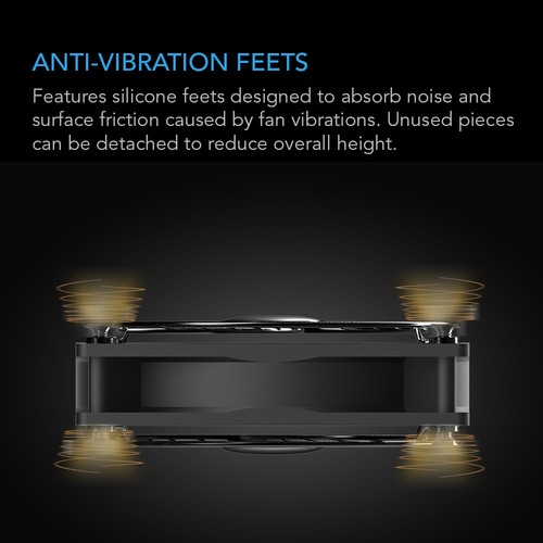 MULTIFAN S7-P, Quiet Dual 120mm AC-Powered Cooling Fan for Receiver DVR Cabinets - Picture 5 of 7