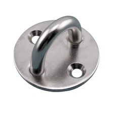 STAINLESS ROUND PAD EYE 1-5/16", 304 SS