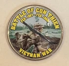 Battle of Con Thien Vietnam War Colorized Commemorative Clad Kennedy Half Dollar