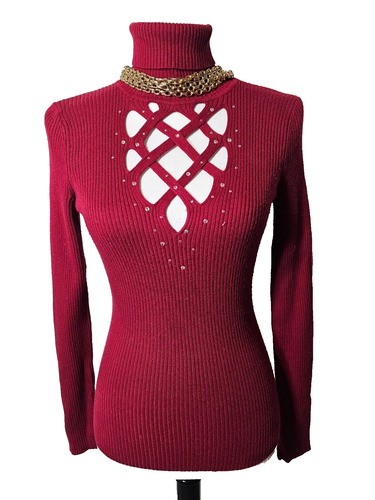 Pull Femme Caché – Taille L – Col Rond – Neuf Avec étiquettes