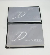 2002 Oldsmobile Silhouette Factory Original Glovebox Owners Manual Book Portfoli