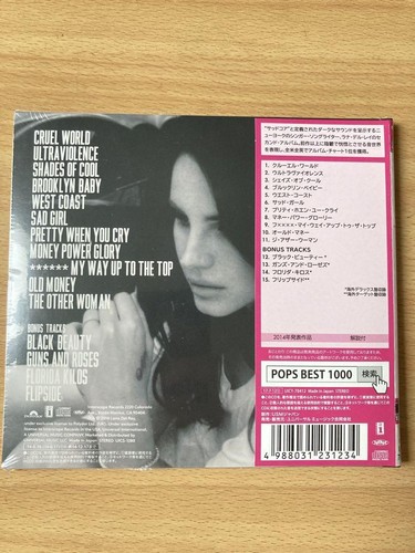 LANA DEL REY ULTRAVIOLENCE Japan Edition CD 15 Songs with BONUS TRACK 2014 - Imagen 7 de 10