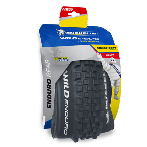 Michelin Wild Enduro Gum-X Rear MTB/Bike Tyre - Picture 2 of 5