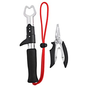 2pcs-Multi-Functional-Fishing-Pincers-Pliers-Grip-Clamp-Wire-Cutter-Scissor-Tool