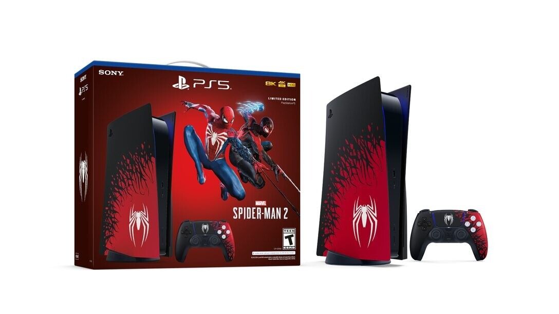 Controle sem fio DualSense Marvel's Spider-Man 2 Limited Edition