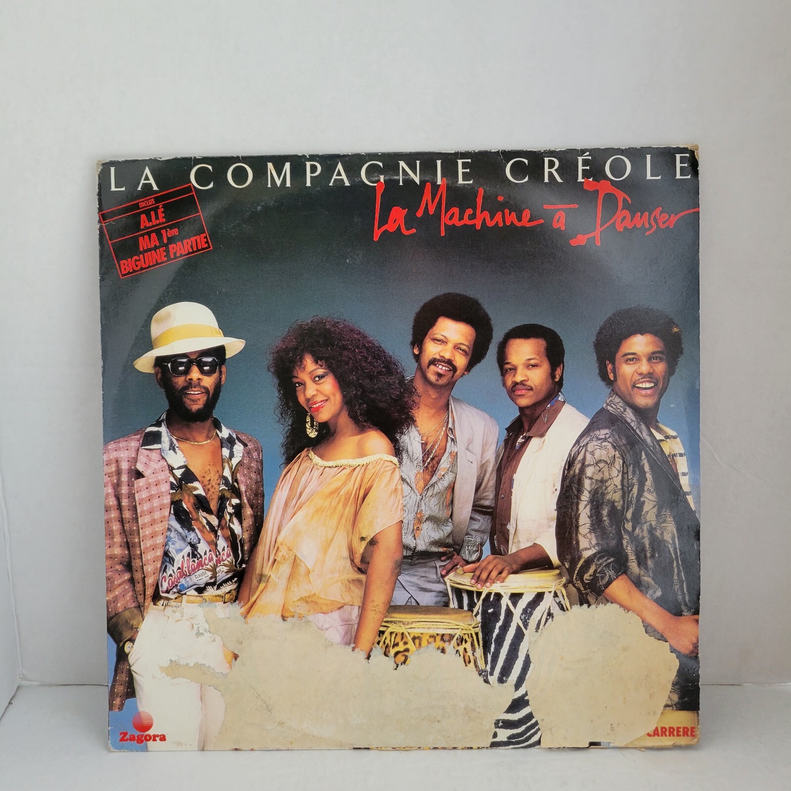 LA Compagnie Creole La Machine A Danser Vinyl LP 1987 Zagora 66453 Carrere