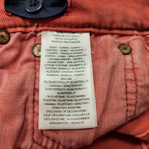 Polo Ralph Lauren Size 12 Slim Shorts Big Boy's classics Red Denim NWT (20) - Picture 5 of 9