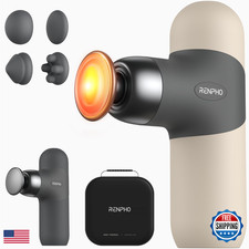 Renpho Mini Thermal Massage Gun Heat Portable Deep Tissue Percussion Massager 4