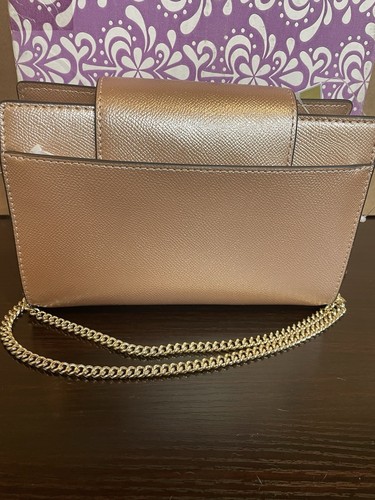 MICHAEL KORS Leather Crossbody Clutch Shoulder Bag NWT in Ballet - Picture 4 of 5