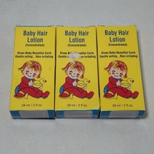 Clubman Baby Hair Lotion Concentrated 2 oz NEW NIB Lot Of 3