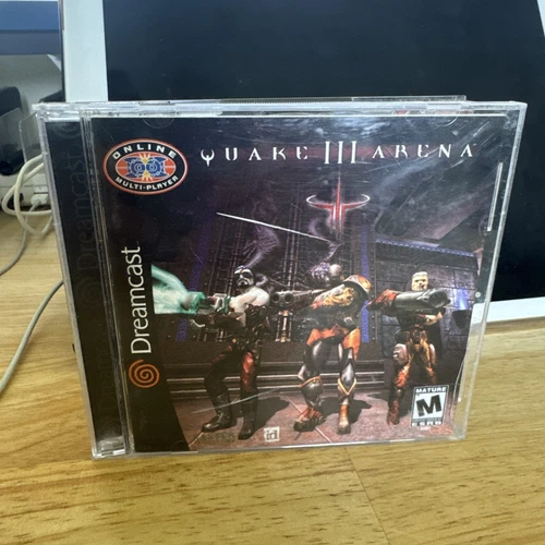Quake III 3 Arena (Sega Dreamcast, 2000) CIB Complete + Manual Tested & Works!
