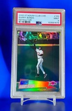 Barry Bonds Refractor PSA 9 Retrofractor 2000 Stadium Club Chrome Best Image!