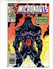 Marvel Comics Micronauts Volume 2 Book #15 VF+ Newsstand