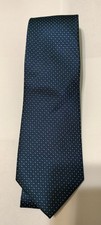 MEN'S BLUE FASHIONABLE TIE WITH SMALL DOTS NEW FASHION FORMAL/CASUAL NEW W.TAGS