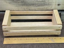 Napa Valley Holds 12 Cassette Tapes Tape Holder Pine Wood Storage Box Crate