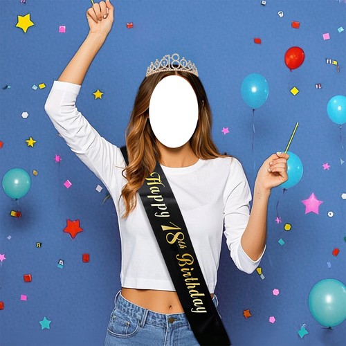 1 juego de corona de tiara de estrás de cristal brillante y faja a juego para fiesta de cumpleaños - Imagen 9 de 19