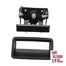 All Metal Tailgate Handle Set, Compatible with 1988-2002 Chevy Metal Black