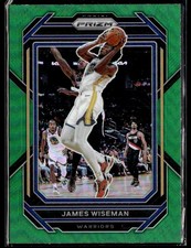 2022-23 Panini Prizm #100 James Wiseman Prizms Green Basketball Card  1102Q