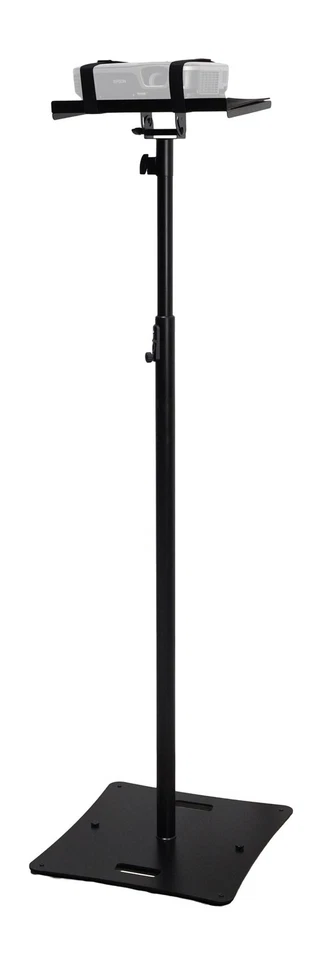 Rockville RLF2 BLACK 10 Foot Solid Base Speaker/Lighting/Projector DJ Stand+Bag - Image 2 of 4