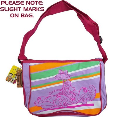 Vitamin T Penelope Pitstop Sport Messenger Bag Umhängetasche Buch verrückte Rennen DEFEKT