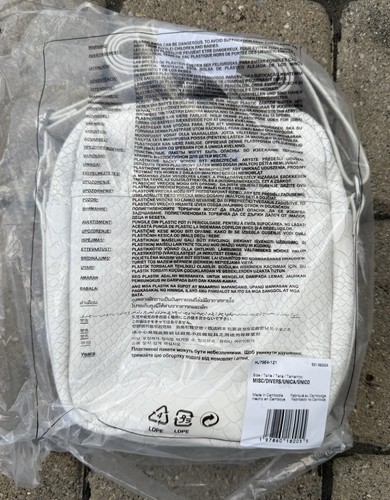Supreme x Nike Leather Shoulder Bag Snakeskin White SS25 BRAND NEW-SHIPS NOW! - Picture 2 of 4