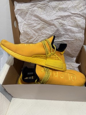 Adidas Human Race Pharrell Extra Eye, yellow size 11 men s USED