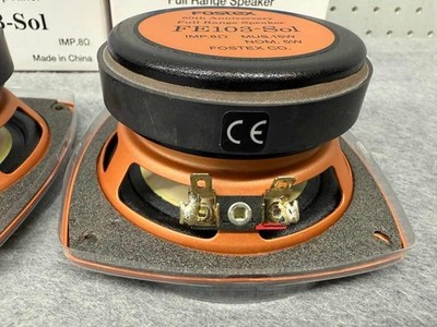 FOSTEX P1000-BH ＋FE103en FOSTEX FE103-Sol 10cm Cone Full Range Speaker Unit PAIR 8 Ω USED