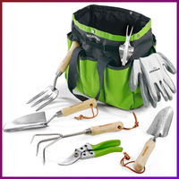 Gartenwerkzeug Set 8 In 1 Edelstahl Mit Aufbewahrungstasche