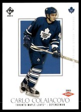 Carlo Colaiacovo 2002-03 Private Stock Reserve Retail #183 #/1550 - Maple Leafs