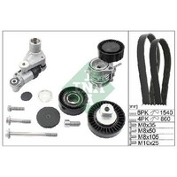 Keilrippenriemensatz FüR BMW 5-Er E39 2.0 2.2 2.5 3.0 97 Bis 04 INA Neu 7512758