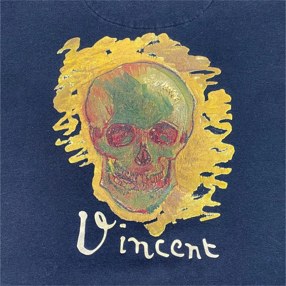 Sudadera con Capucha Negra Calavera VANS x Van Gogh Talla XS Unisex Colaboración Artística Foto 2 de 4