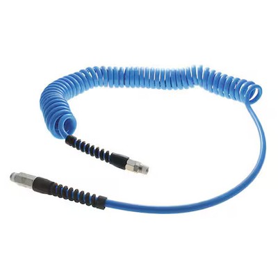 Atp Tt-14-25-Lb-Rs-Qc Coiled Air Hose, 1/4'' Id X 20 Ft.