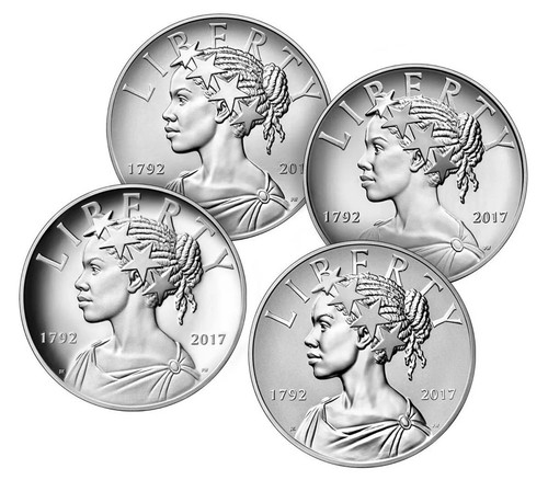 2017 American Liberty 225th Anniversary Silver Four-Medal Set - 17XD OGP w/ COA - Bild 6 von 6